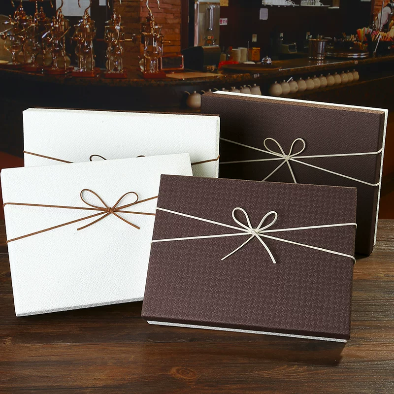Creative brand rectangular big gift box, scarf, bag, Birthday gift, custom-made