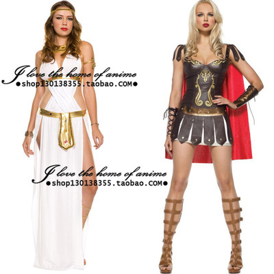taobao agent Ancient Greek god of war role-playing Roman female warrior COS Spanish gladiator costume Halloween adult costume