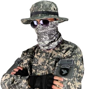 Của nam giới lực lượng đặc biệt chiến thuật đa chức năng ACU ngụy trang 07 mặt nạ kỹ thuật số ấm cổ áo nhanh chóng làm khô chống bụi UV