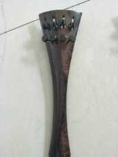 Струнодержатель для скрипки 高档大提琴拉板，玫瑰木高档4/4大提琴拉板.高级大提琴玫瑰木拉板