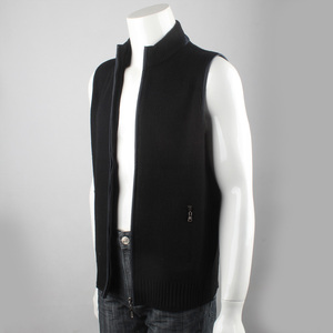 9505 tàu hoàng đế thương hiệu người đàn ông mới của dây kéo cardigan casual vest XL đan len nam vest áo khoác len mỏng