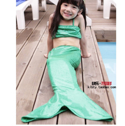 Trẻ em của đồ bơi cô gái nàng tiên cá công chúa đuôi trang phục váy chia phù hợp với mùa xuân nóng nhỏ trẻ em