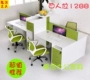 Phúc Châu văn phòng nội thất bốn người kết hợp bàn đơn giản hiện đại thời trang nhân viên hộp cao bàn nhân viên bán hàng trực tiếp mua bàn ghế văn phòng