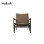 Thủ công mỹ nghệ sáng tạo thiết kế đồ nội thất mái chèo ghế mái chèo Trung Quốc dệt rắn gỗ reclin ghế ngồi