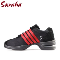Подлинная французская танцевальная обувь Sansha Danuine Sansha Sports Jazz Dance Tancebuilding Shoes Canvas H37C