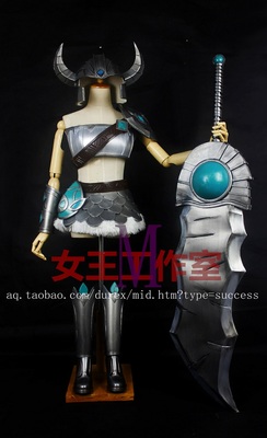 taobao agent LOL League of Legends Barbarian Turning COS full set of armor clothing customization