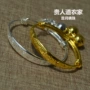 Sản phẩm mới hot vòng tay của trẻ em nam giới và phụ nữ bé vàng và bạc vòng tay để gửi trăng tròn năm tuổi vàng bracelet bạc vòng đeo tay vòng tay đôi