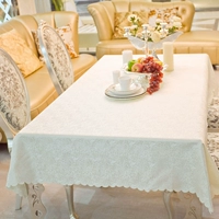 bàn dài khăn trải bàn vải Mediterranean khăn trải bàn khăn trải bàn khách sạn vải hình chữ nhật vải bảng vải trắng - Khăn trải bàn khăn trải bàn hội nghị đẹp