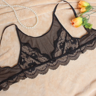 欧美品牌外贸原单黑色无钢圈全杯罩超薄文胸性感诱惑透明透气内衣-淘宝网 欧美品牌外贸原单黑色无钢圈全杯罩超薄文胸性感诱惑透明透气内衣-淘宝网