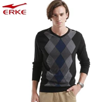 Hongxing Erke dài tay nam giới 4xl áo len nam thể thao vòng cổ áo thun kích thước lớn nam áo len áo len bông áo khoác len nữ