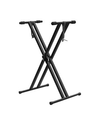 Подставка для синтезатора 正品包邮双管x型琴架 加粗 可折叠