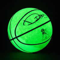 Bobcat thể thao ánh sáng ban đêm bóng rổ phản quang huỳnh quang dẫn bóng rổ cao su Streetball Fancy bằng sáng chế bóng rổ da 	quần áo bóng rổ cho bé trai