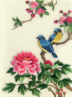 Nổi tiếng cổ thêu nghệ thuật thêu thêu diy kit người mới bắt đầu handmade sơn trang trí magpie 30 * 40 CM