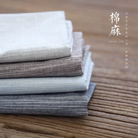 Đơn giản Nhật Bản-phong cách tre bông và vải lanh khăn trải bàn đồng bằng màu rắn khăn trải bàn bàn ăn vải bàn cà phê cà phê hình chữ nhật màu xanh màu xám họp khăn bàn