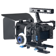 Phụ kiện máy ảnh Wolf King SLR Lồng thỏ A7S GH4 chuyên nghiệp với bộ phụ kiện tiêu điểm - Phụ kiện VideoCam