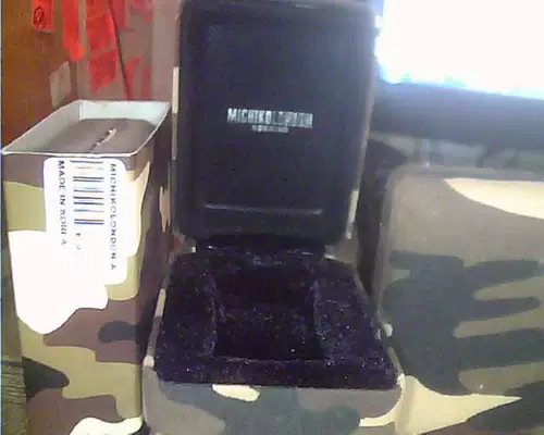 Камуфляжная зажигалка на керосине, цветная высококлассная бархатная сумка, упаковка, подарочная коробка