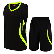 Thể thao mùa hè phù hợp với nam giới tập thể dục chạy phù hợp với lỏng kích thước lớn thể thao giản dị vest đồng phục bóng rổ tùy chỉnh jersey