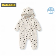 Balabala babyiesies mùa thu và mùa đông bé trai quần áo sơ sinh bé leo núi quần áo quần thủy triều dày 0-3 tháng