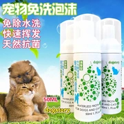 Cat Dog Beauty Sản phẩm làm sạch Dầu gội Bath Pet miễn phí Foaming Body Wash Pet khô Cleaner 50ml