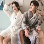 Mùa thu và mùa đông những người yêu thích flannel đồ ngủ nhung san hô dày dịch vụ gia đình XL dày nam và áo ngủ kiểu phụ nữ siêu dài đoạn quần áo ngủ nữ