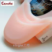 Французская санша санша балетная нога, расположенная в рукаве с силиконовым ногой, умеренная мягкость, более устойчивая к розовому