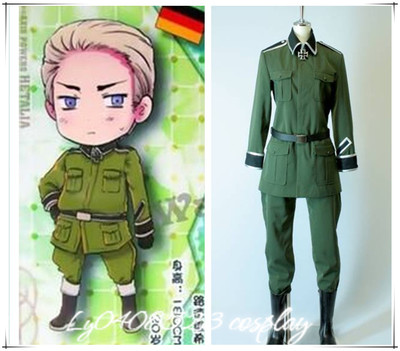 taobao agent [Xitong Animation] Hei Teria Cosplay Axis Powers-German COS clothing military uniform uniform