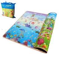 Happy Bear Picnic Mat Moisture Pad Làm dày Tăng bọt Mat Lawn Pad Portable Picnic Mat Sản phẩm ngoài trời - Thảm chống ẩm / Mat / Gối thảm mút xốp lót sàn