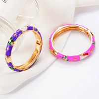 Bắc kinh cloisonne vòng tay vòng tay của trẻ em phim hoạt hình men mạ vòng đeo tay hello kitty trẻ em nhỏ vòng đeo tay thạch anh tóc đỏ