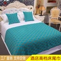 Khách sạn khách sạn bộ đồ giường tùy chỉnh trải giường cover giường mat đơn giản cao cấp giường khăn trang trí giường cờ bán buôn bộ drap giường 1m6