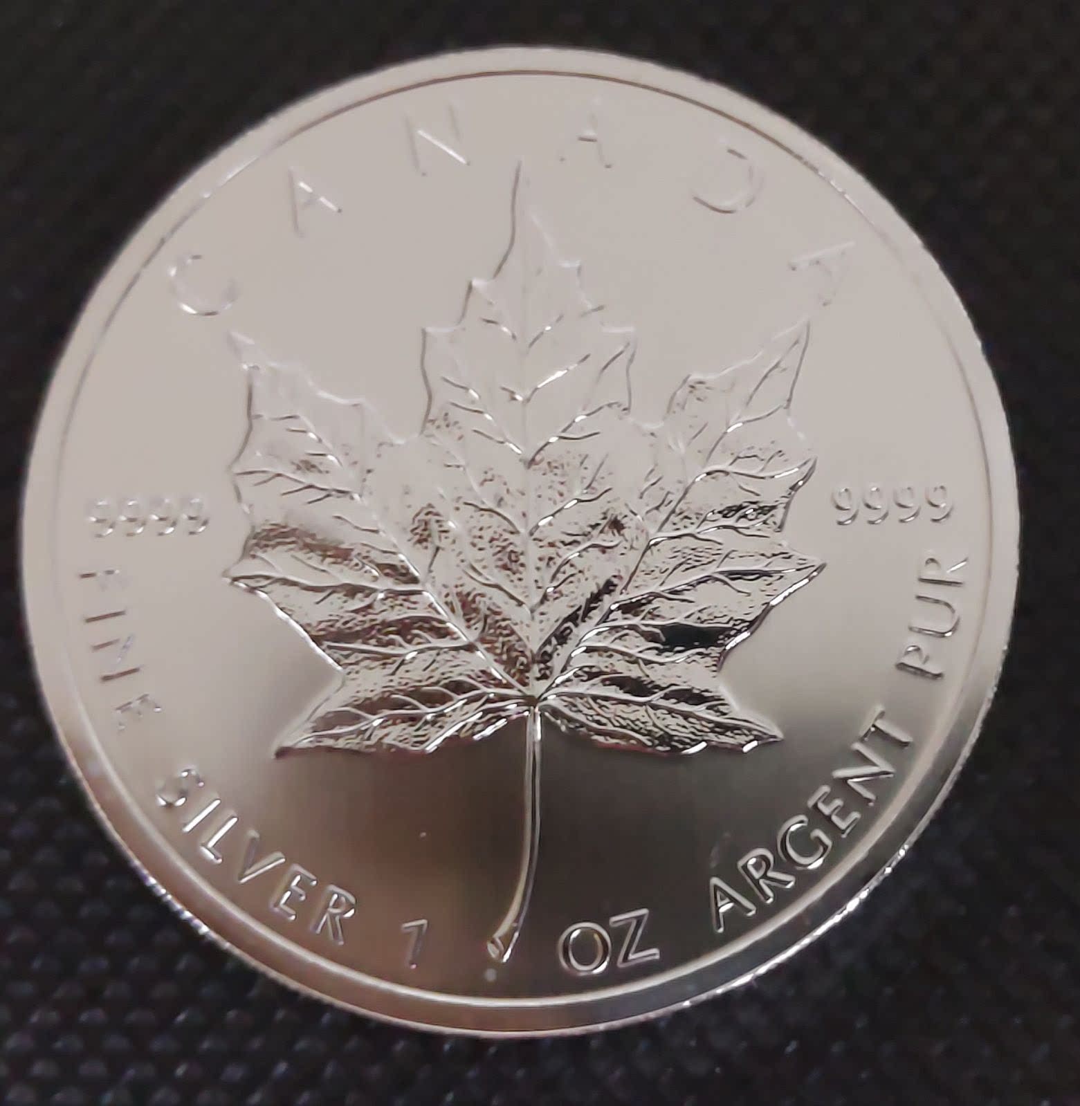 █★★【鹏翔钱币】【瑕疵加拿大枫叶银币128/枚】★★█