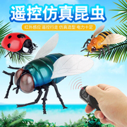 Đồ chơi trẻ em, rung, bọ rùa nguyên con, điều khiển từ xa, mô phỏng, ruồi, ong hồng ngoại, đồ chơi động vật điện, nam mới lạ