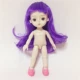 Фиолетовые волосы голые куклы