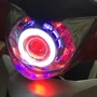 Đèn pha thế hệ S17 WISP CNSY RSZ sửa đổi Đèn Xenon Xenon Mắt thiên thần lắp ráp ống kính mắt quỷ - Đèn HID xe máy đèn pha xe máy siêu sáng