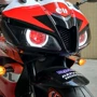 Đèn pha Honda CBR600F 01-07 Đèn xenon F4i đôi ống kính thiên thần mắt quỷ lắp ráp mắt cá - Đèn HID xe máy đèn pha sirius