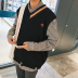 Mùa đông cổng gió v cổ vest áo len Nhật Bản vest retro không tay lỏng lẻo vest đan áo len nam triều Dệt kim Vest
