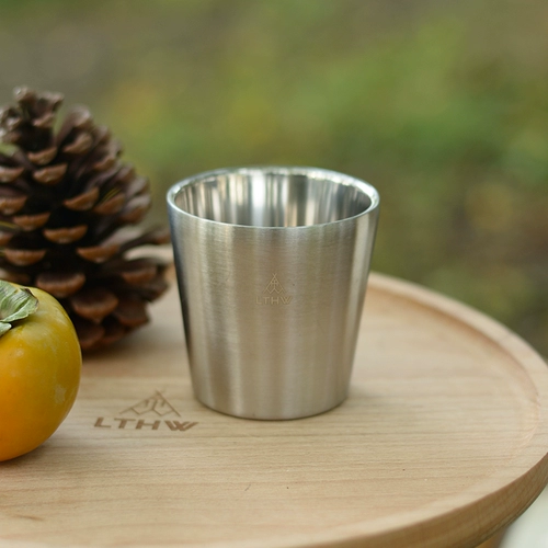 Lthw Wild Food Plasma Пьющая чашка для питья на открытом воздухе водяная чашка из нержавеющей стали Портативная чашка.