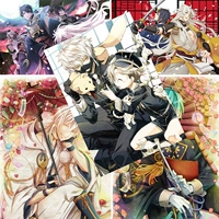 Anime poster bức tranh tường thanh kiếm flurry nhảy múa thanh kiếm trồng xung quanh món quà tường sticker bức tranh tường - Carton / Hoạt hình liên quan sticker đơn giản