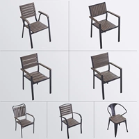 Столы на открытом воздухе и кресло двор анти -коррозионные деревянные столы и стулья.