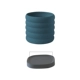 Haze Blue Fat Flower Pot с серым горло