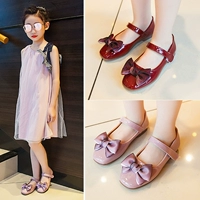 Детская обувь для принцессы для кожаной обуви, коллекция 2022, в корейском стиле