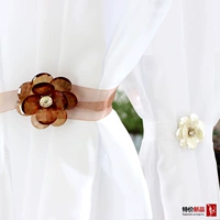 Hàn Quốc rèm nam châm từ tính màn dây đai khóa đa chức năng rèm phụ kiện màn tie hoa rèm Clip - Phụ kiện rèm cửa thanh treo rèm