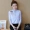 Áo sơ mi nhung nữ mùa xuân 2018 phiên bản mới của Hàn Quốc áo sơ mi sọc dài tay hoang dã cho học sinh áo sơ mi trắng nữ đẹp