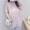 Phụ nữ mang thai mùa xuân mùa thu 2018 áo khoác mới ren khâu đáy áo mùa hè đầm mỏng phần áo thun - Áo thai sản