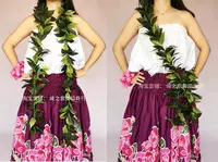 Гавайская травяная юбка танцевальная дерево листья кольцо