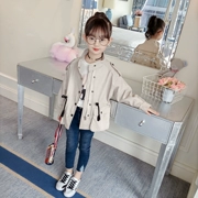Áo khoác nữ mùa xuân 2019 mới cho bé Hàn Quốc xuân hè dày dặn