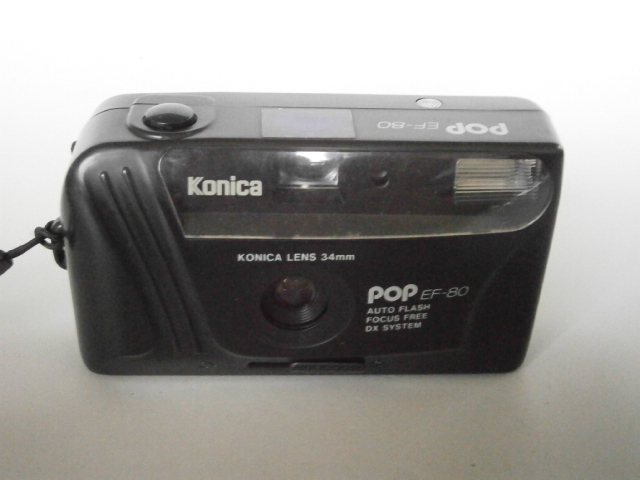 KONICA POP EF-80 FIXED-FOCUS FULL AUTOMATIC FILM ī޶