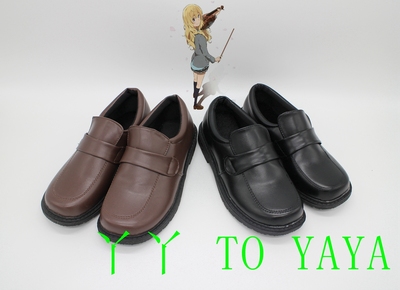 taobao agent April is your lies, Gongyuan Kaoba Tsubo Tsubo Shoes Shoes COSPLAY uniform shoes anime shoes
