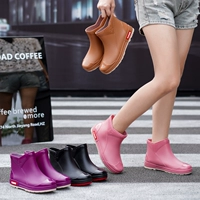 Модная обувь, нескользящие флисовые удерживающие тепло сапоги на платформе, средней длины