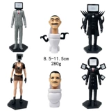 (Трансграничная торговля), монитор, фигурка, кукла, туалет, игрушка