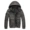 Thông quan giá mùa đông dày ấm áo khoác bông có mũ trùm đầu túi kinh doanh thời trang giản dị đô thị áo khoác bông nam - Trang phục Couple